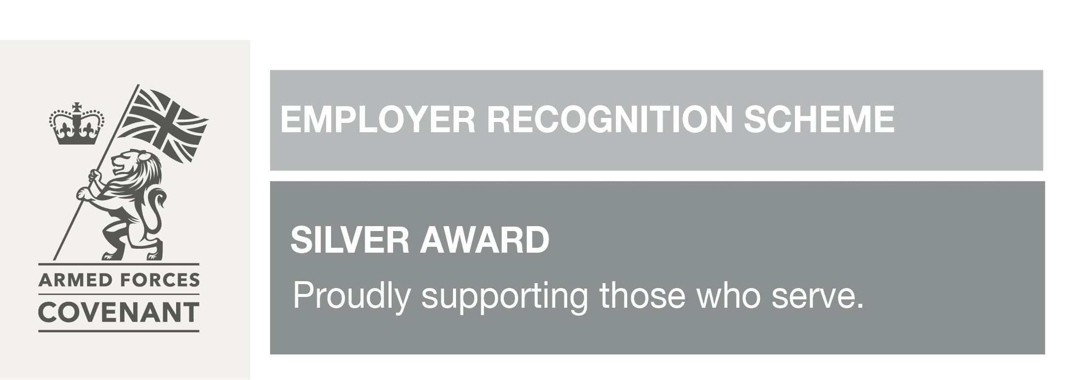 Armed Forces Covenant Employer Recognition Scheme — Silver Award