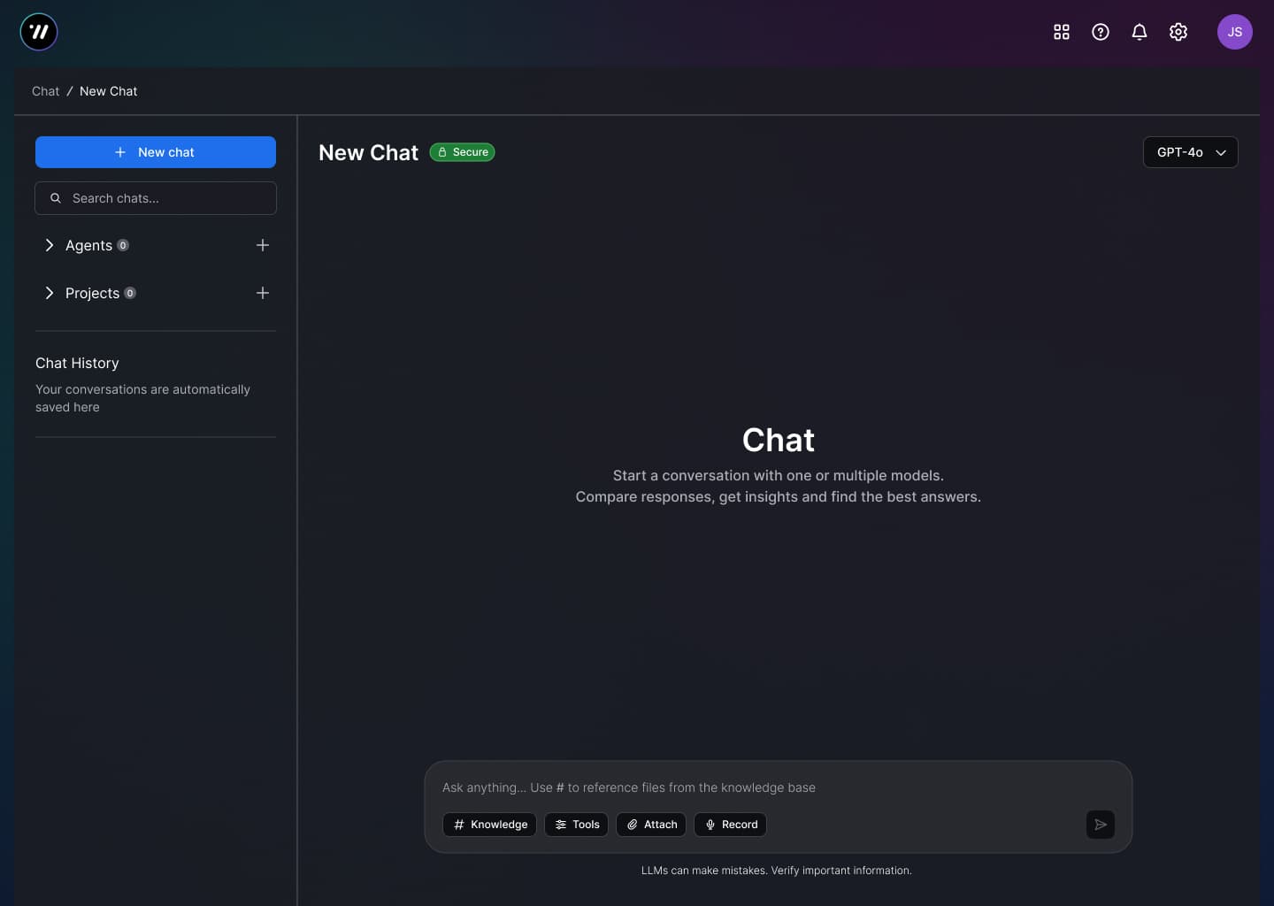 Collective AI interface